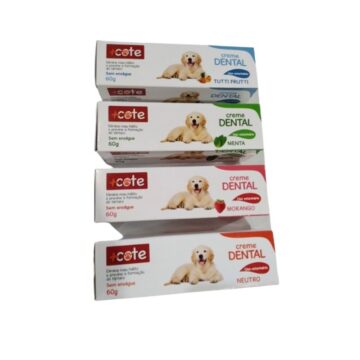 Crema Dental Perros +Cote Menta/Tutti Frutti/Fresa/Neutro - Agropecuaria Tamboril
