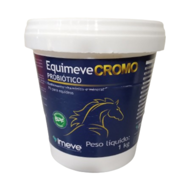 Equimeve Cromo - Suplemento vitamínico y mineral, con probiótico - Agropecuaria Tamboril