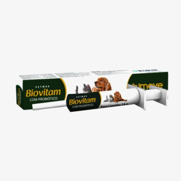 Probiótico Petmax Biovitam 14g - Agropecuaria Tamboril
