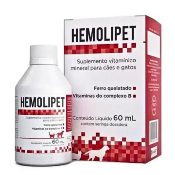 Hemolipet - 60 ml - Agropecuaria Tamboril