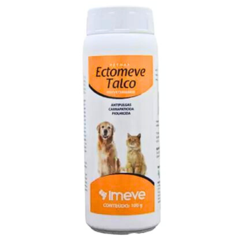 Petmax Ectomeve talco Antipulgas y Piojos para Perros y Gatos 100 g Imeve Ectomeve - Agropecuaria Tamboril