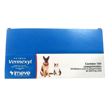 Petmat Vermexyl 660 Mg - Agropecuaria Tamboril