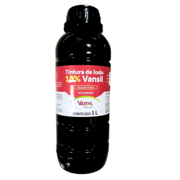 Tintura de Yodo 10% 1 lITROS - Agropecuaria Tamboril